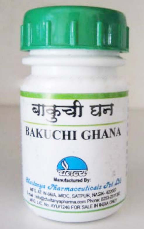 bakuchi ghana 60 tab upto 20% off chaitanya pharmaceuticals